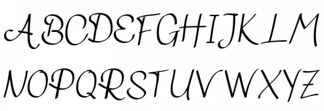 Bilanthy Free Regular Font OTHER CHARS