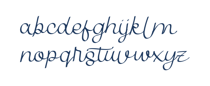 Bilanthy Free Regular Lowercase