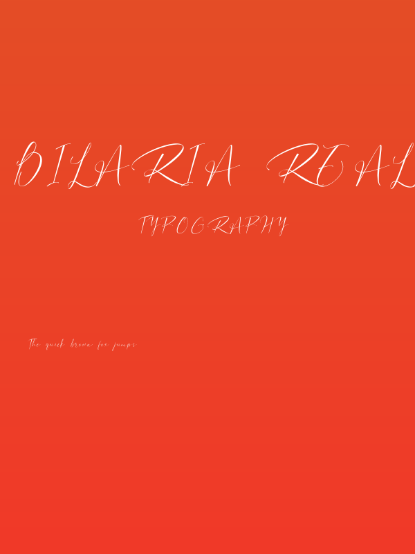 Bilaria Realistic Poster