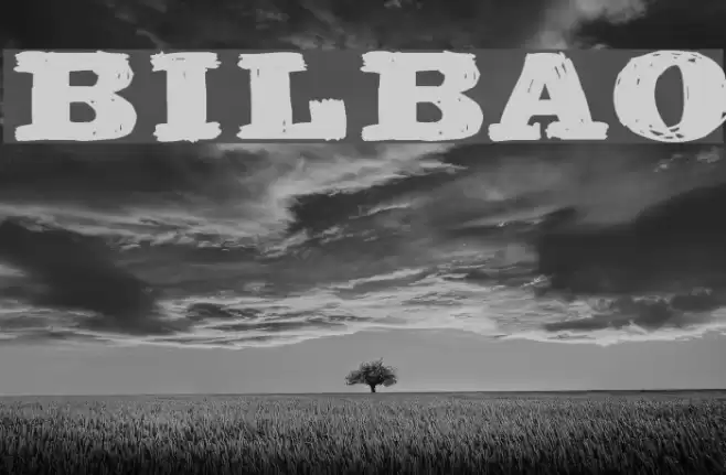 Bilbao Font examples