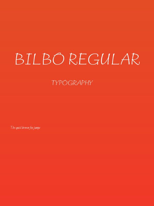 Bilbo Regular Poster