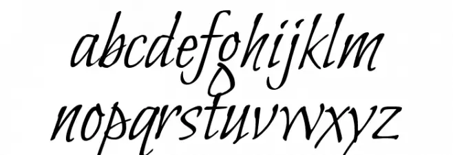 Bilbo Swash Caps Regular Caratteri MINUSCOLO