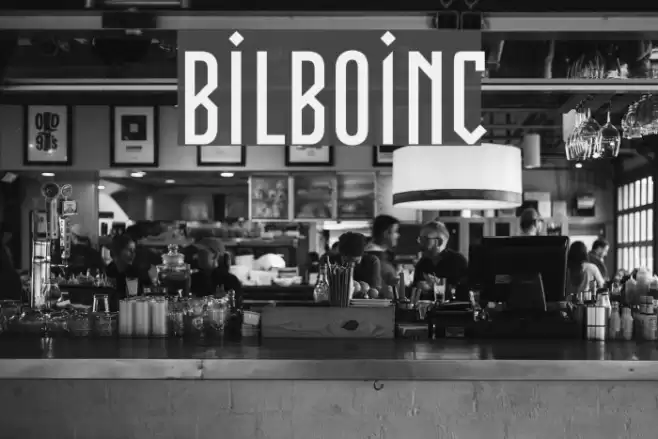 BilboINC Font examples