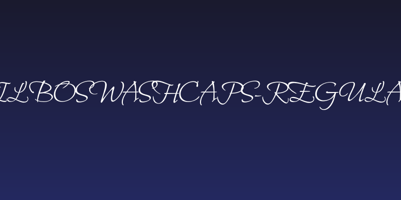 BilboSwashCaps-Regular Social Header