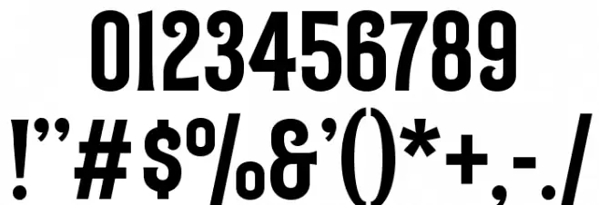 Bilcase Demo Demo Font OTHER CHARS