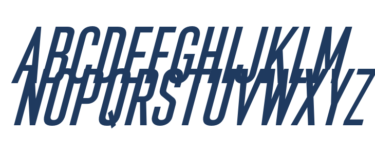 Bilgen Demo Extra Bold Right Uppercase