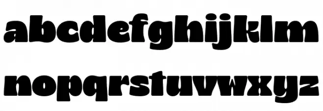 BilgresDEMO-Regular 字体 小写