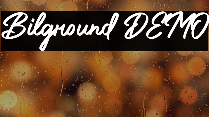 Bilground DEMO Example 3