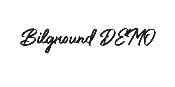 Bilground DEMO Logo