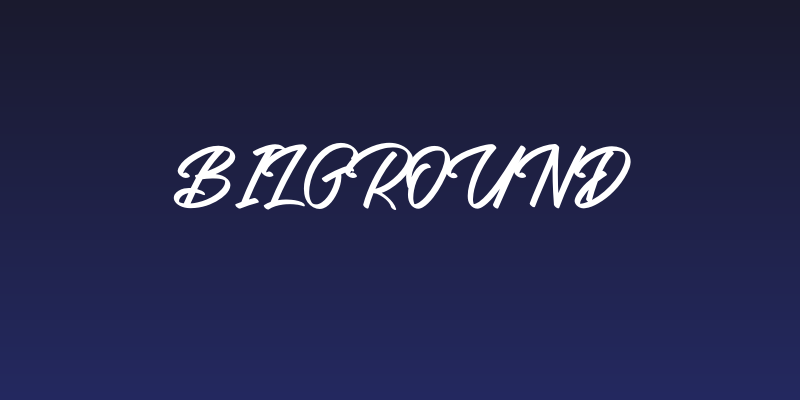 Bilground Social Header