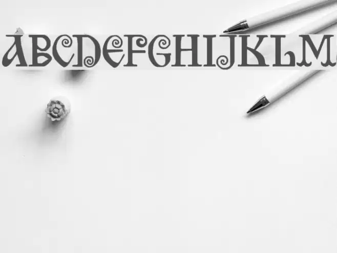 Bilibin Font examples