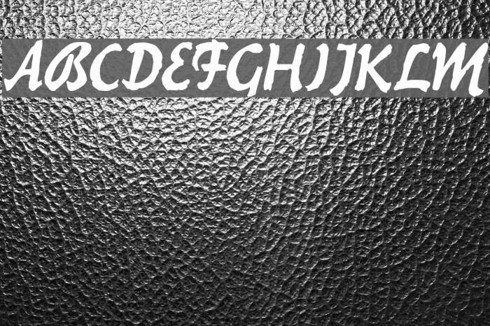 Bilitis Font examples