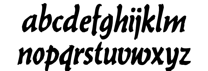 Bilitis Font LOWERCASE