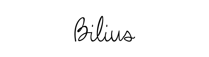 Bilius  Descarca Fonturi Gratis