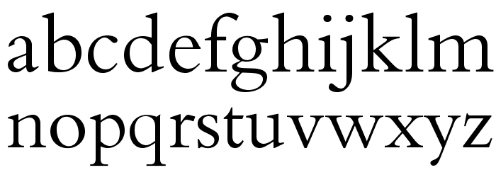 BilkoOpti-Regular Font LOWERCASE