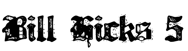 Bill Hicks 5  Free Fonts Download