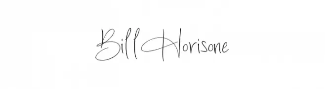 Bill Horisone  تنزيل الخطوط