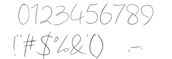 Bill Horisone Font OTHER CHARS