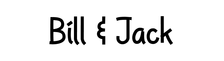 Bill & Jack Font
