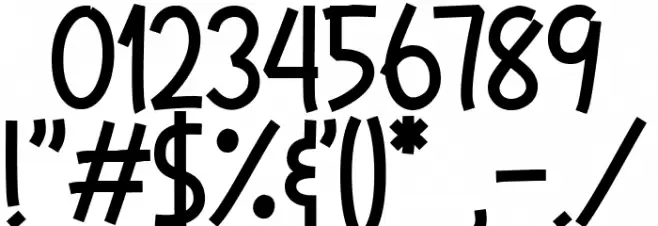 Bill & Jack Font OTHER CHARS