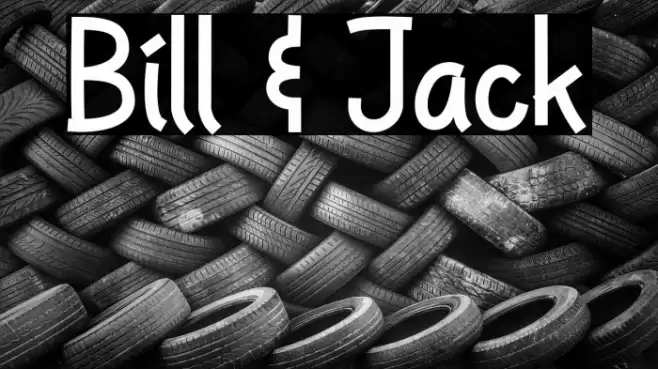 Bill & Jack Font examples