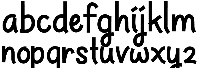 Bill & Jack Font LOWERCASE