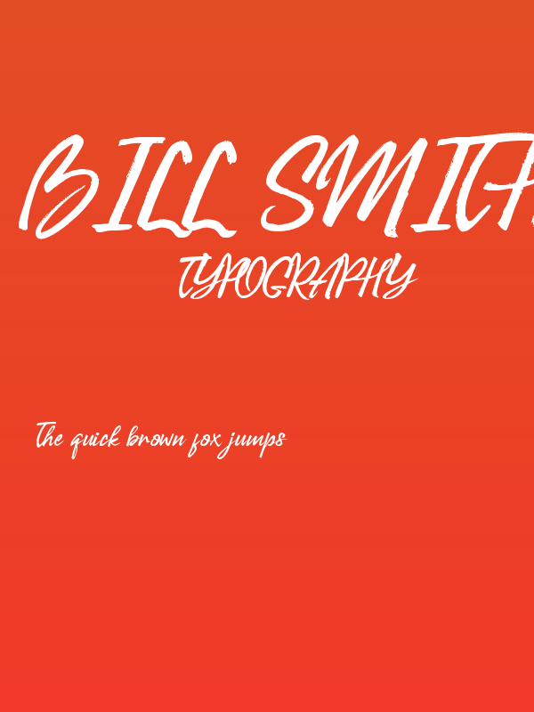 Bill Smith Poster