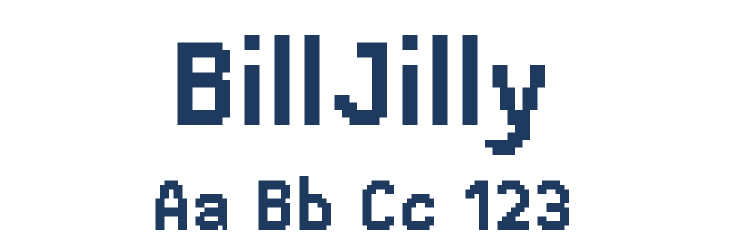 BillJilly Font Preview