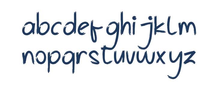 Billa Brush Lowercase