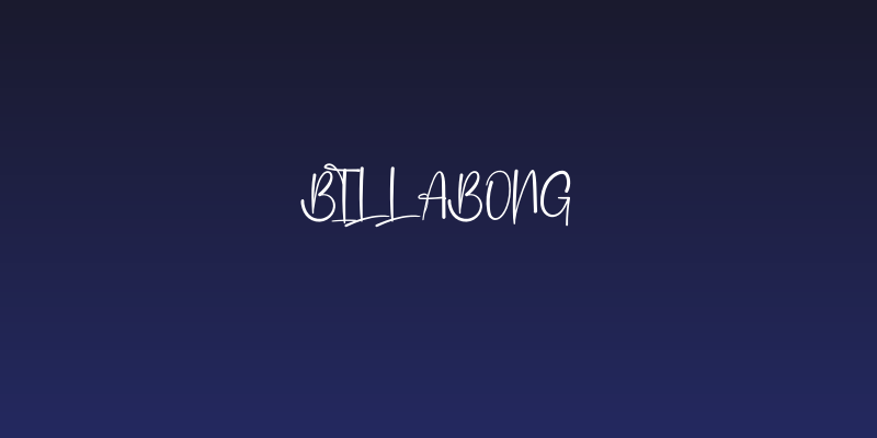 Billabong Social Header
