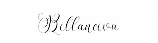 Billaneiva  フリーフォントのダウンロード