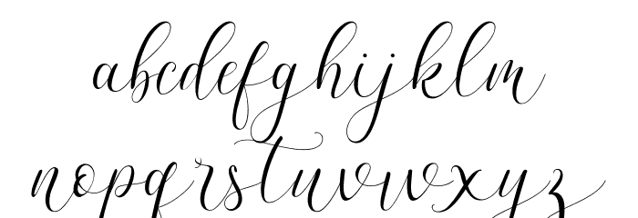 Billaneiva Font LOWERCASE