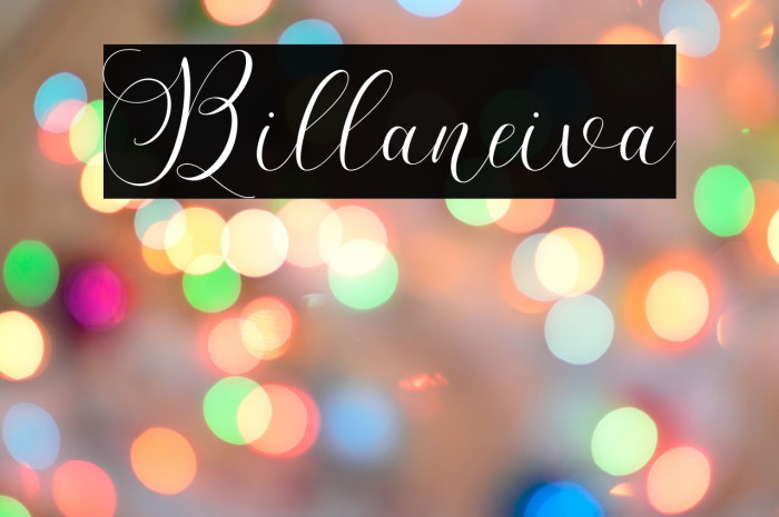 Billaneiva Example 2