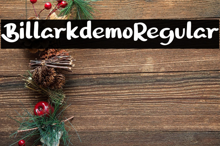 BillarkdemoRegular Example 1