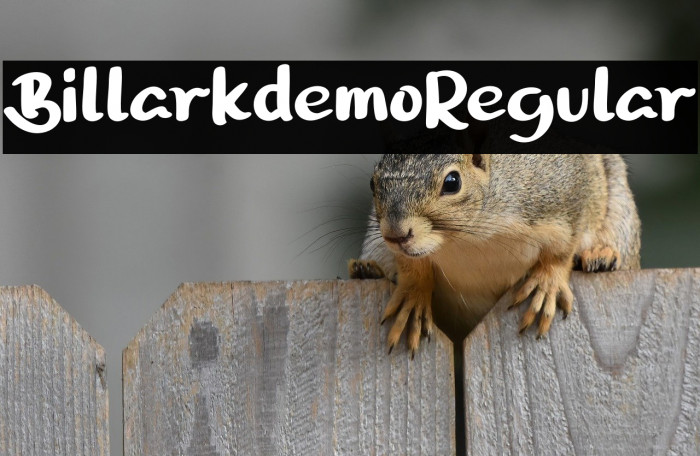 BillarkdemoRegular Example 2