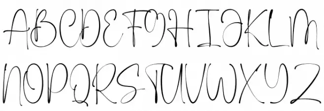 Billastim Personal Use Шрифта ВЕРХНИЙ