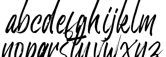 Billbest Demo Font LOWERCASE