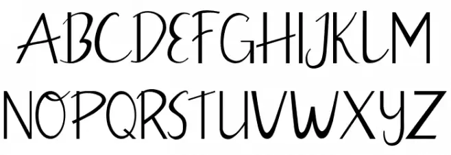 Billbo Schriftart Groß