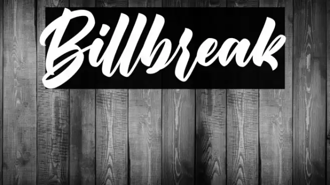 Billbreak Font examples