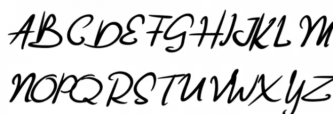 Billea Quin Font Litere mari