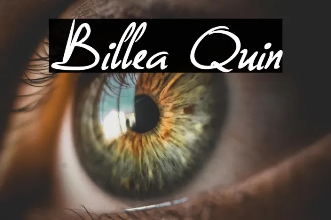 Billea Quin Example 1