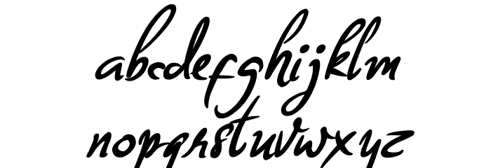 Billea Quin Font LOWERCASE