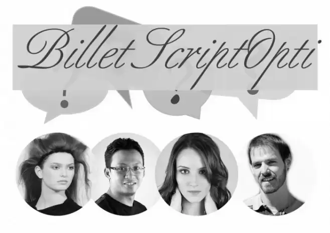 BilletScriptOpti Font examples