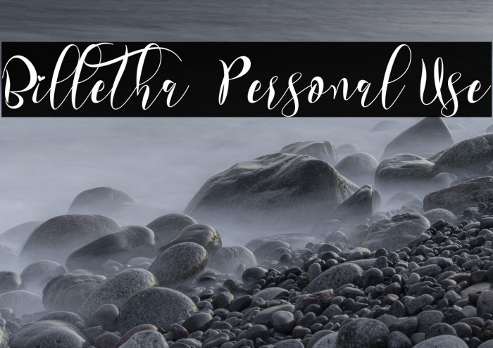 Billetha - Personal Use Example 2