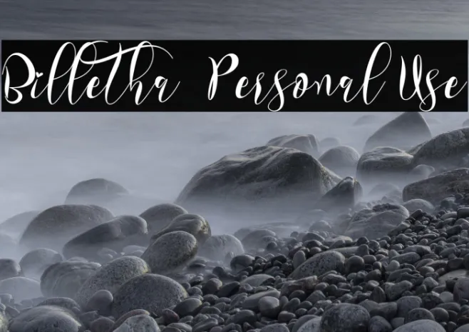 Billetha - Personal Use Example 2