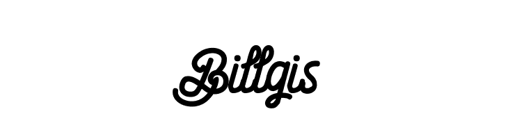 Billgis  免费字体下载