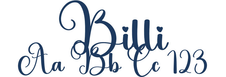 Billi Font Preview