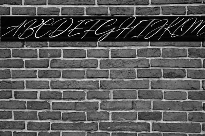 Billie Bonnie Italic Font examples