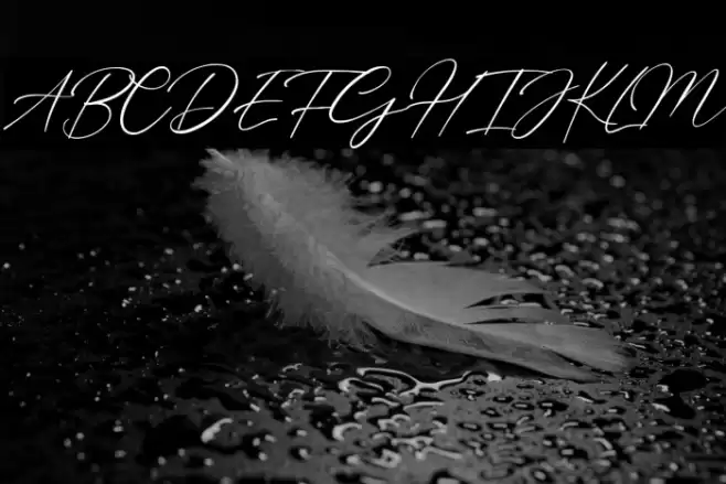 Billie Bonnie Font examples