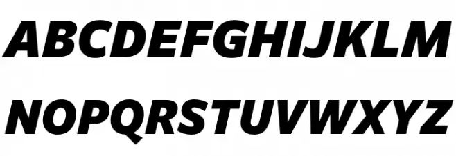 Billie DEMO Black Italic خط أحرف كبيرة